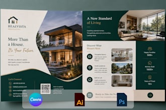 design property listing apartment brochures catalog white paper for real estate
