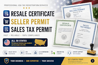 get your resales certificate, seller permit and sales tax permit usa