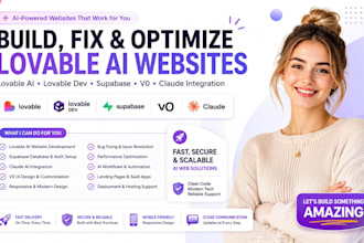 build, fix lovable ai website lovable dev lovable supabase v0 claude integration