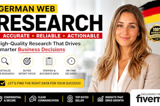 do any web research, internet research, data entry job