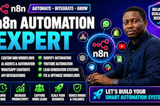 n8n workflow n8n automation n8n ai agent api integration n8n voice agent expert