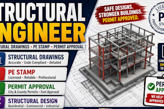 structural engineer drawing pe stamp permit approval new york arizona illinois