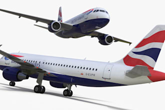 create or design livery for msfs 2020 and 2024,  dcs, airbus and boeing in 48hrs