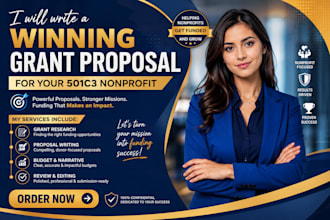 write a winning grant proposal for your 501c3 nonprofit
