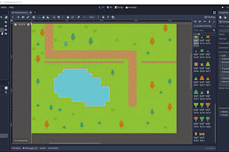 create a complete 2d godot game for you