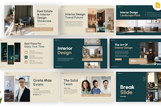 design real estate pitch deck investor pitch deck and sales presentation