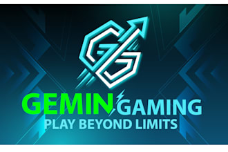 design modern gaming and esport logo for your brand