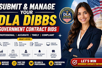 submit and manage your dla dibbs government contract bids