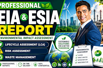 do professional environmental impact assessment eia and esia report
