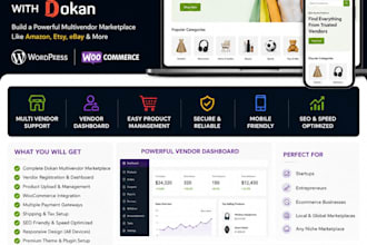 build dokan multivendor ecommerce website multivendor ecommerce mulitivendor web