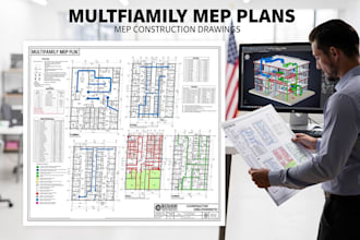 prepare austin multifamily electrical plumbing and hvac plans