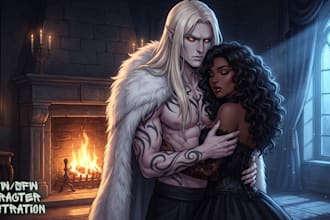 create nsfw character illustrations, sfw 2d designs, and erotic comic artwork
