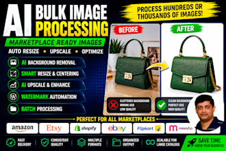 bulk process ecommerce product images with ai automation