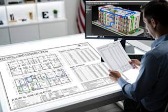 draft dallas apartment construction drawings and load calculations