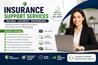 provide US insurance back office and document support