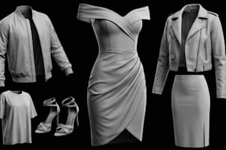 create realistic 3d garments clothing in clo 3d marvelous designer second life