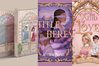 do fantasy romance book cover art ebook cover design spicy romance couple art