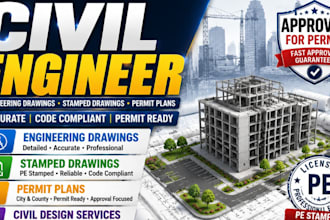 civil engineer drawing stamped drawing permit plan for washington tennessee nc
