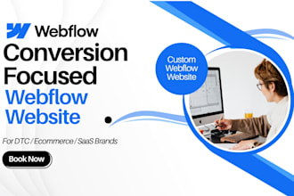 design webflow website, figma to webflow, webflow expert for starups and saas