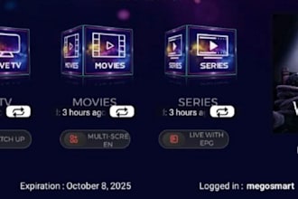 iptv app customization design 3d iptv logo tivimate app ibo player smarters pro