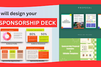 write a winning sponsorship proposal, sponsorship deck, and pitch