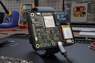 custom design and prototype esp32 pcb wearable electronics and smart devices