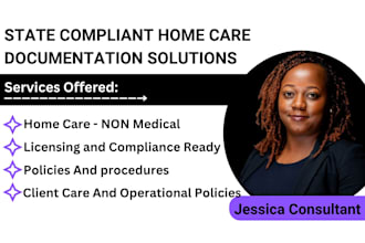 write state compliant non medical home care policy and procedure manual