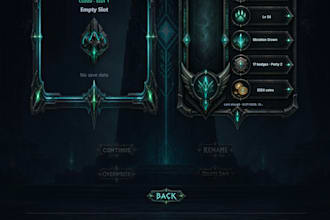 help you design a new UI UX for games or websites