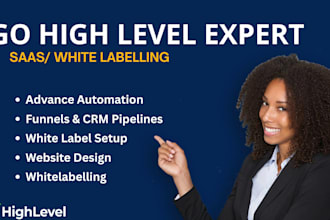 setup gohighlevel saas mode white label and advanced automation