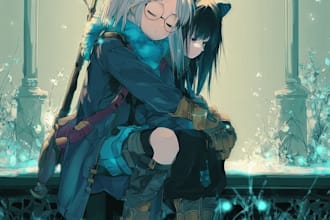 draw anime art and illustration for profile picture