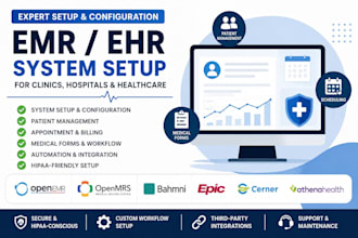 setup openemr openmrs bahmni epic cerner athenahealth emr ehr system
