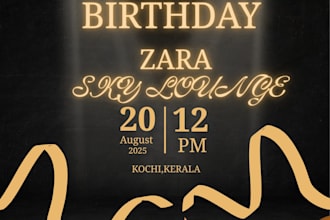 design posters for events,ads, and promotions