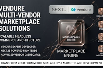 build scalable vendure headless multi vendor ecommerce marketplace with next js