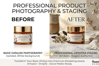 create professional commercial product photography