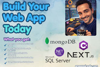 build a full stack web app