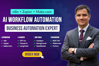do ai automation, n8n workflow, zapier automation as an automation expert