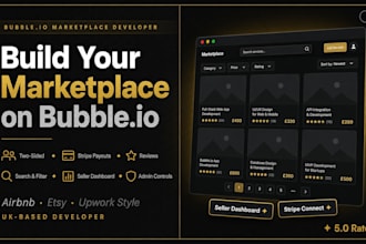 bubble io marketplace, bubble saas, bubble mvp, bubble developer
