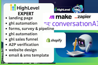 setup gohighlevel sales funnel gohighlevel landing page ghl website design
