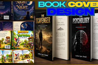 do kindle ebook formatting, book layout design, and ebook cover design