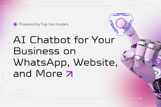 build an ai chatbot for your business on whatsapp, telegram or slack