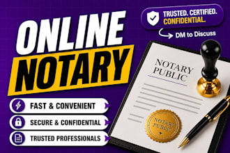 notarize documents remote USA and international florida notary public