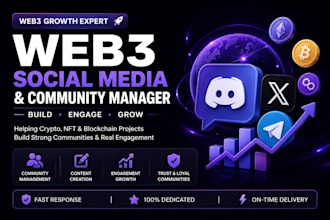 manage your web3 social media and crypto community