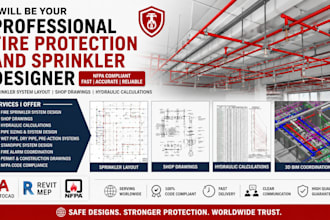 be your professional fire protection and sprinkler designer