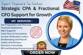 provide fractional cfo service for financial modeling, planning and forecasting