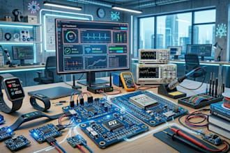 professional wearable device development, pcb design, iot and embedded systems