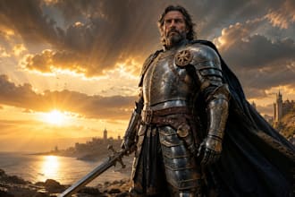 transform your dads photo into an epic ai hero portrait for fathers day