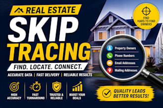 do real estate skip tracing for motivated seller leads