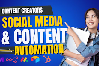 n8n makecom zapier social media automation system content auto posting rss feed
