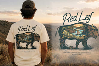 design t shirt and clothing outdoor adventure design