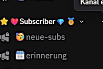 discord server setup and design